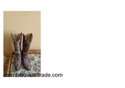 sz 10 women's cowgirl boots